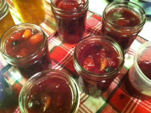 Blueberry Peach Preserve