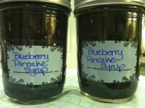 Blueberry Syrup