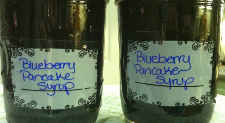 Blueberry Syrup