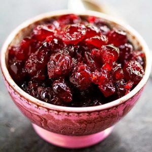 Brandied Cranberry Conserve