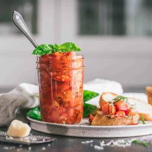 Bruschetta in a Jar