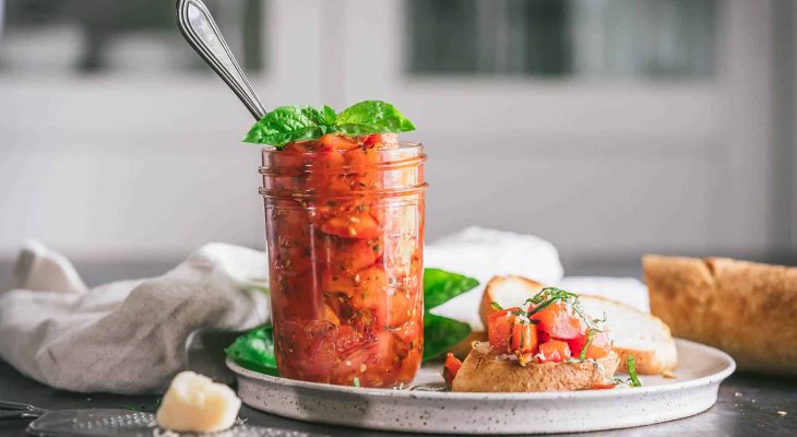 Bruschetta in a Jar