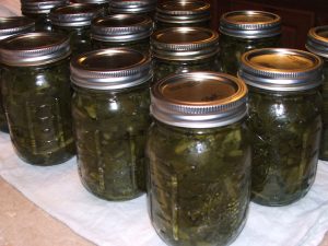 Canning Collards, Kale, and Chard