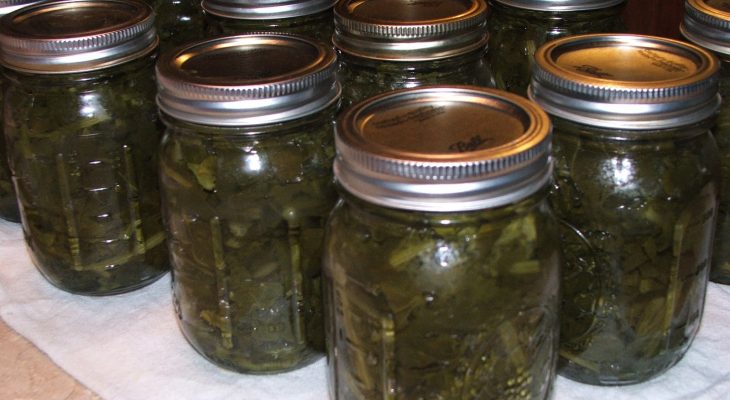 Canning Collards, Kale, and Chard