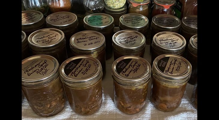 Canning Mushroom Soup Base