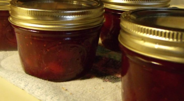 Canning Pear and Cranberry