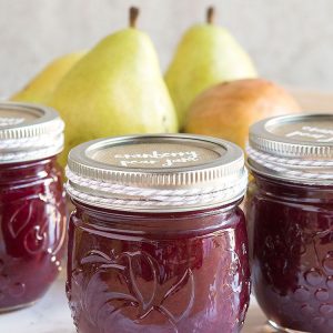 Canning Pear and Cranberry