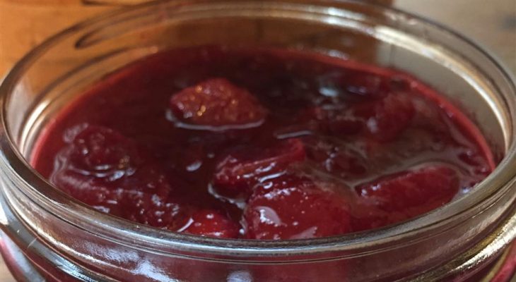 Canning Pear and Cranberry