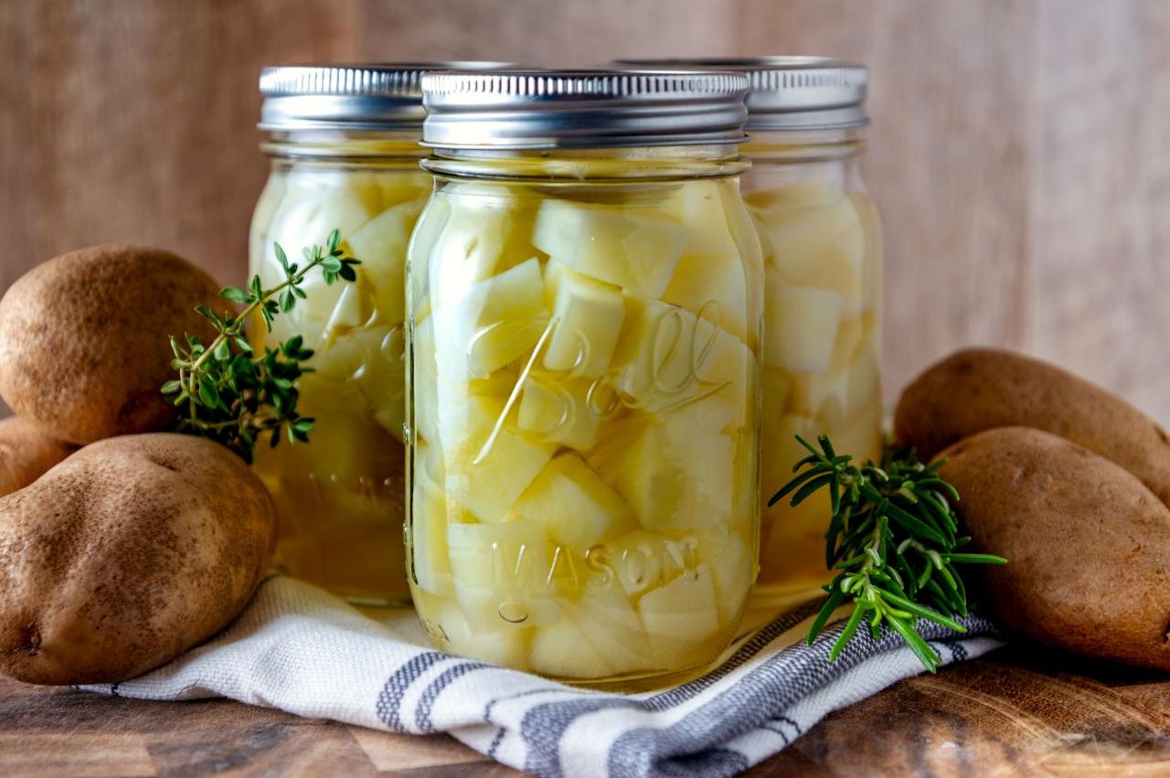 Canning Potatoes – Picture Perfect