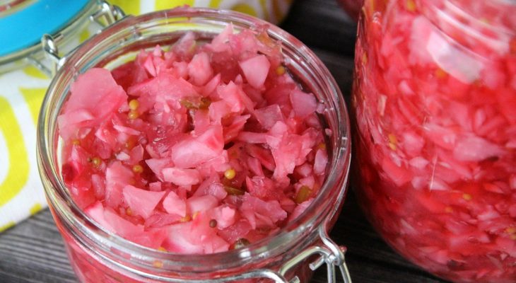 Canning Radish Relish