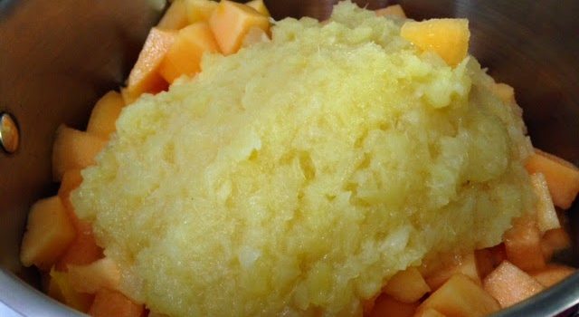 Cantaloupe Pineapple Jam