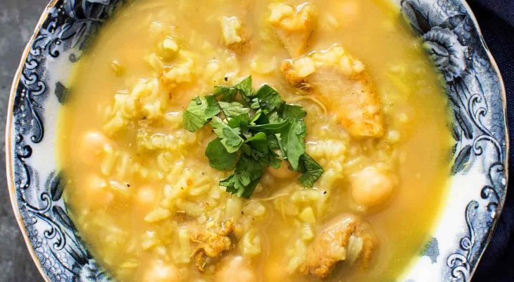 Chicken Garbanzo Soup