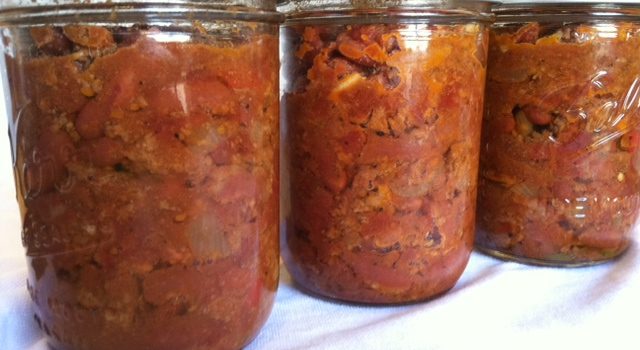 Canning Chili Con Carne Meat And Beans Sbcanning Com Homemade Canning Recipes