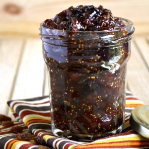 Chocolate Fig Topping