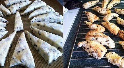 Chona's Chocolate Chip Scones