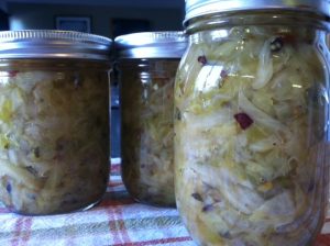 Chow Down Pickled Cabbage