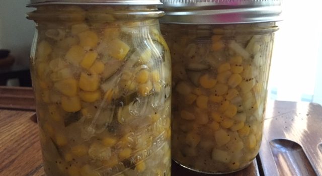 Corn & Cucumber Relish