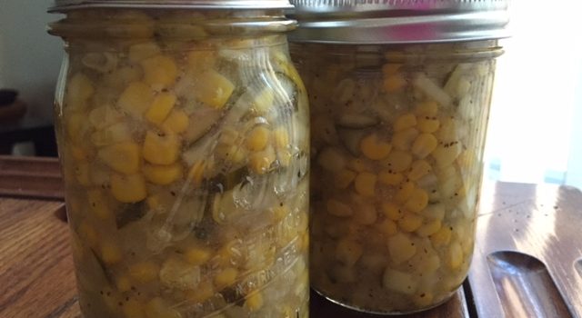 Corn & Cucumber Relish