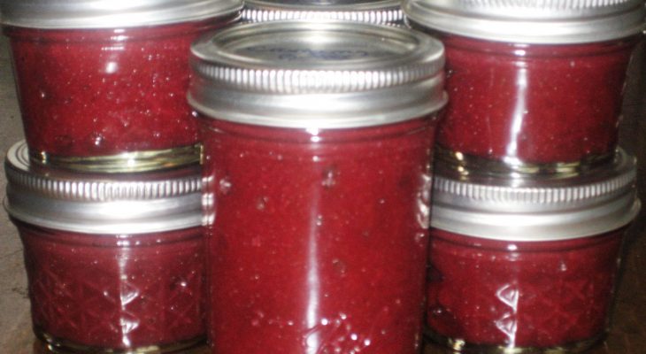 Cranapple Cardamom Jam