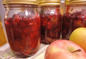 Cranapple Cinnamon jam