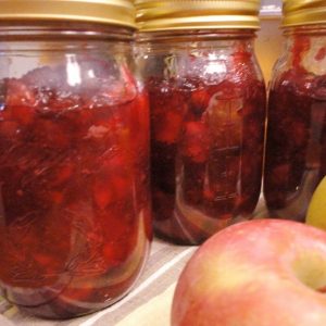 Cranapple Cinnamon jam