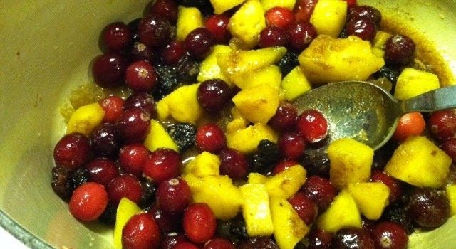 Cranberry Mango Chutney