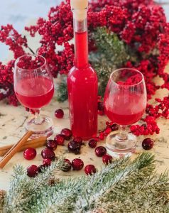 Cranberry Orange Liqueur