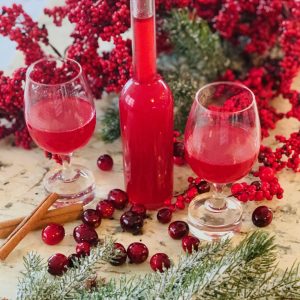 Cranberry Orange Liqueur