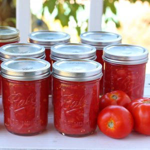 Crushed Tomatoes - no liquid added!