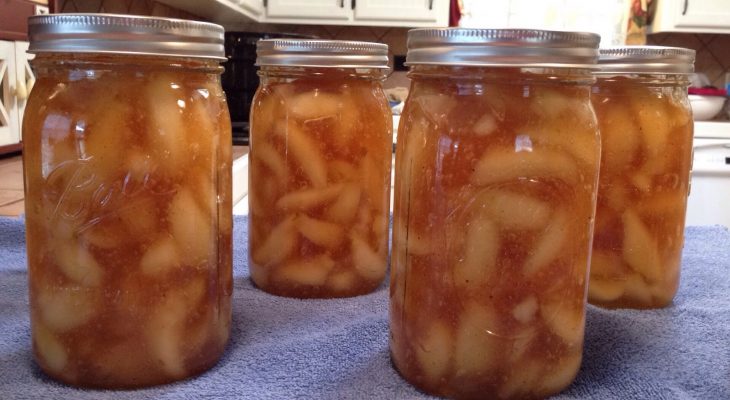 Deborah's Pear Pie Filling