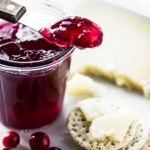 Canning Drunken Cranberry Jam