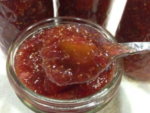 Fig Grapefruit Jam with Cowboy Candy Syrup (made with Clear Jel)