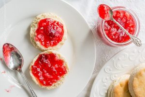 Fig Grapefruit Jam with Cowboy Candy Syrup (made with Clear Jel)