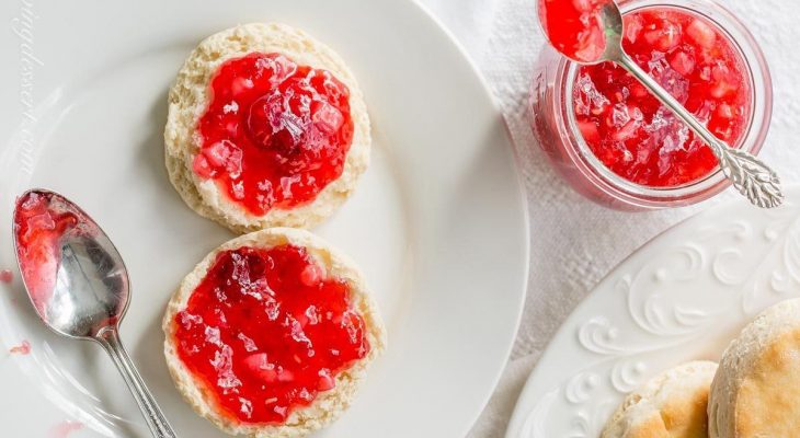 Fig Grapefruit Jam with Cowboy Candy Syrup (made with Clear Jel)