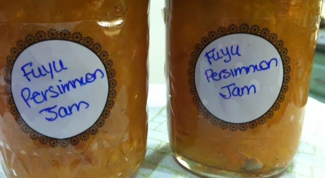 Fuyu Persimmon Jam