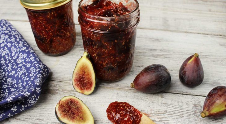 Gingered Lemon Fig Preserves