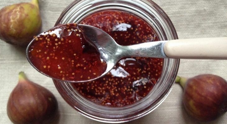 Gingered Lemon Fig Preserves