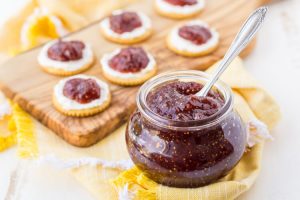 Gingered Lemon Fig Preserves