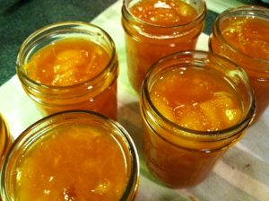 Gingered Peach Marmalade