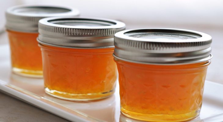 Gingered Peach Marmalade