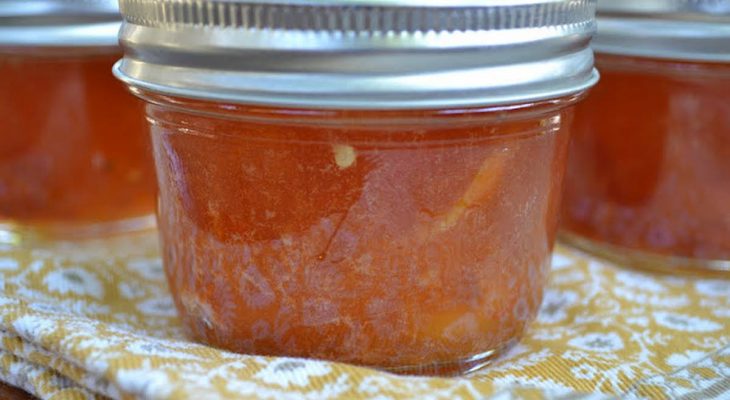 Grapefruit Ginger and Black Pepper Marmalade