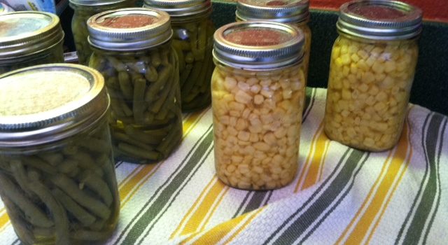 Green Beans and Corn