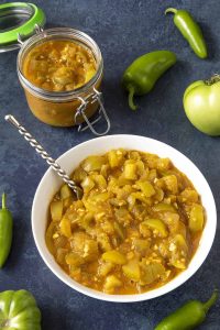 Green Tomato Chutney