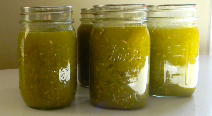 Green Tomato Sauce