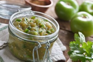 Green Tomato and Jalapeno Relish