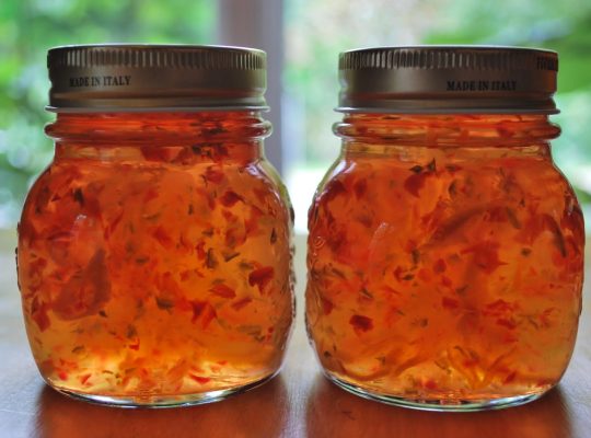 Canning and you like it HOT? – Habanero Gold Sauce is a must try!