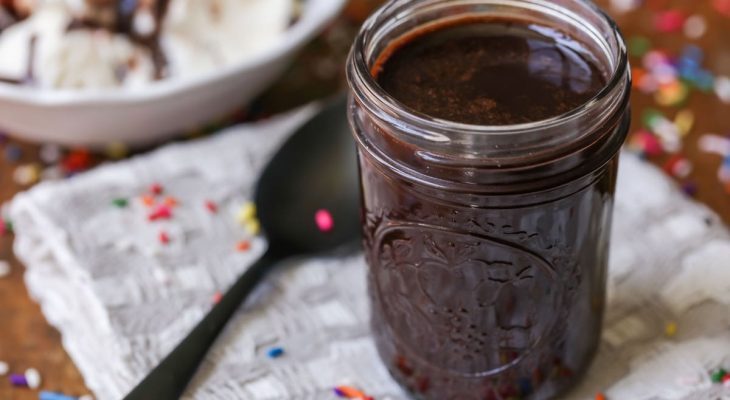 Homemade Chocolate Syrup Sauce