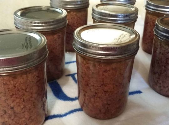 Canning Sloppy Joe? Manwich? Either way great on a bun!