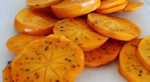 Honey-Spiced Fuyu Persimmons