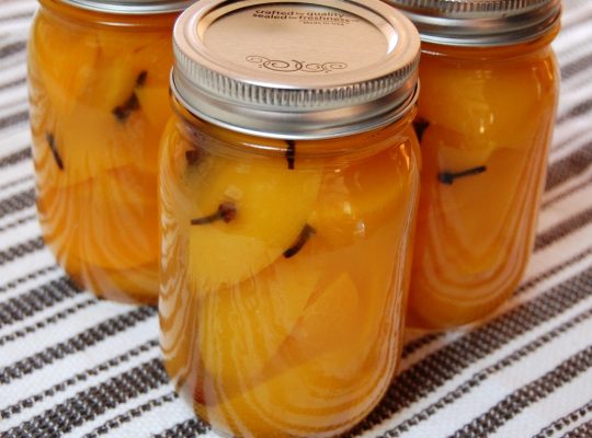 My Canning Demo – SB Food Not Lawns (Honey Spiced Peaches & Pressure Canned Tomatoes)
